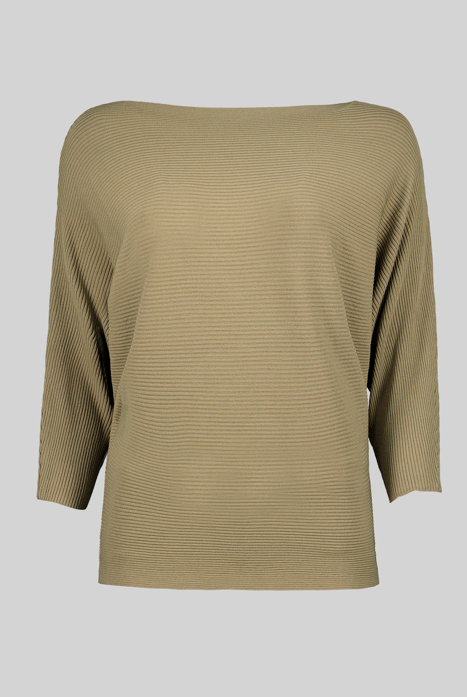 Blusa canale manga 3/4 kimono Verde