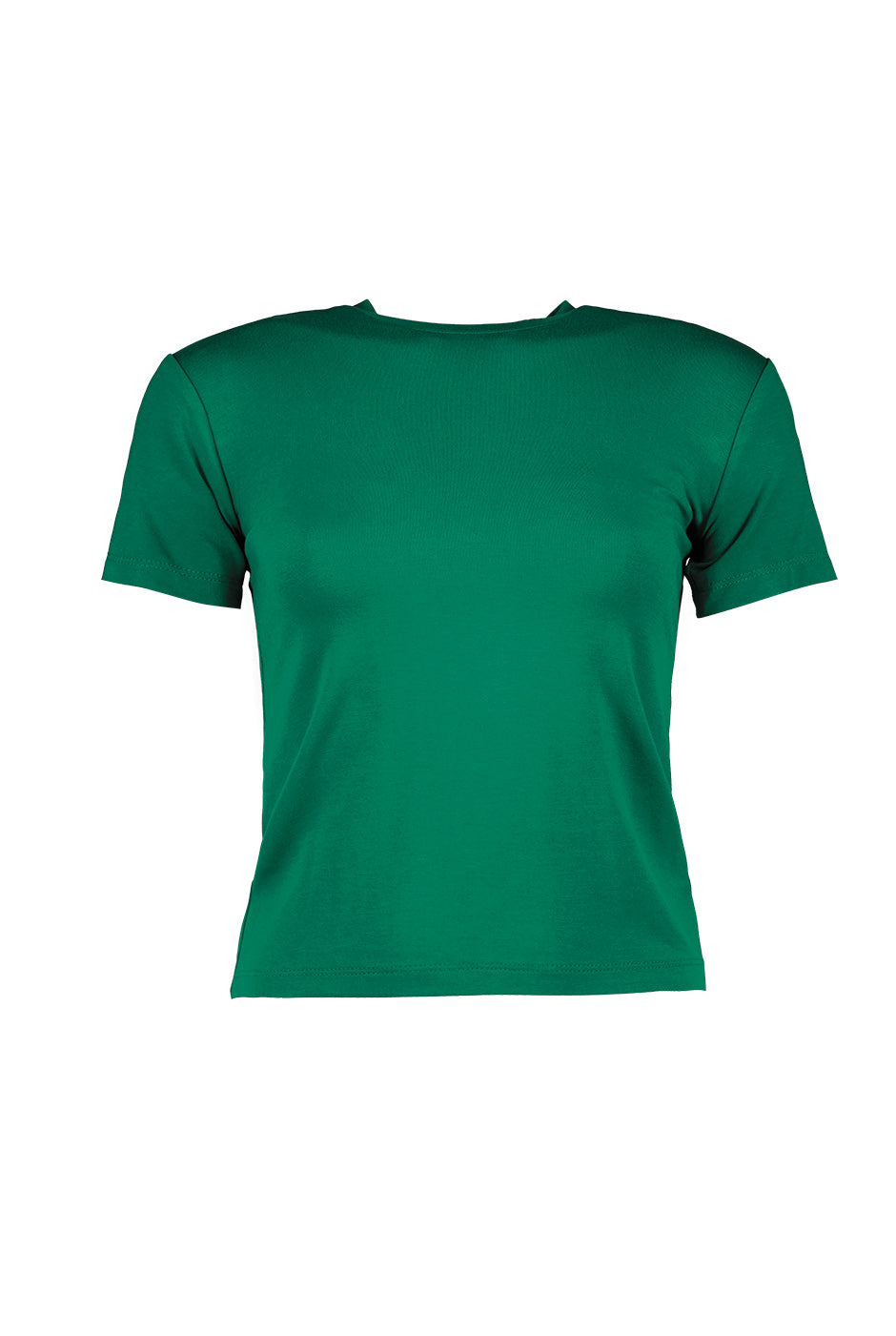 Playera basica de manga corta verde