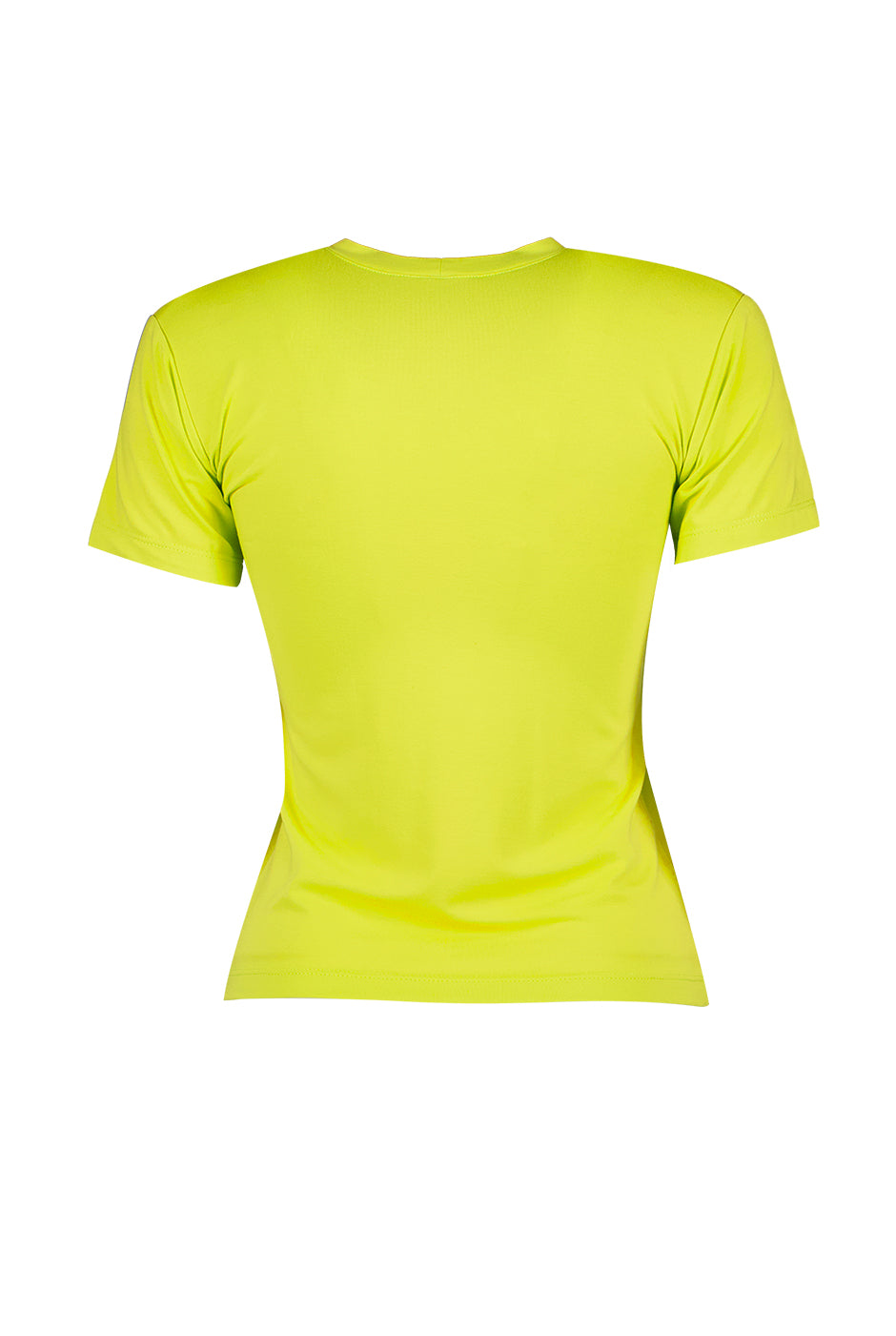 Playera basica de manga corta verde claro