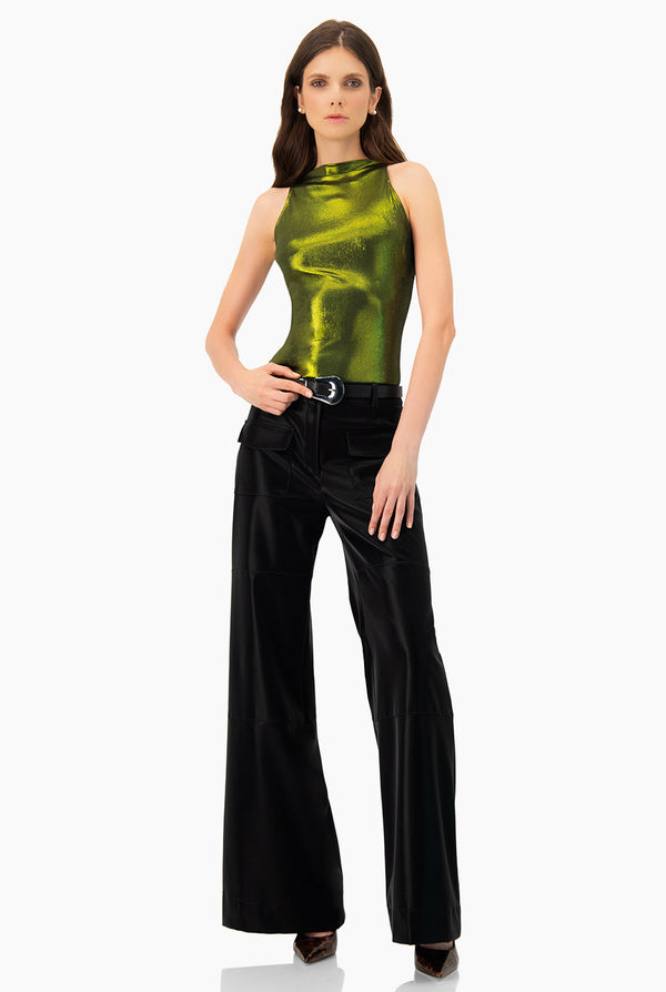 Body Liso Verde Olivo