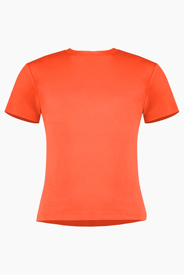 Playera basica lisa manga corta