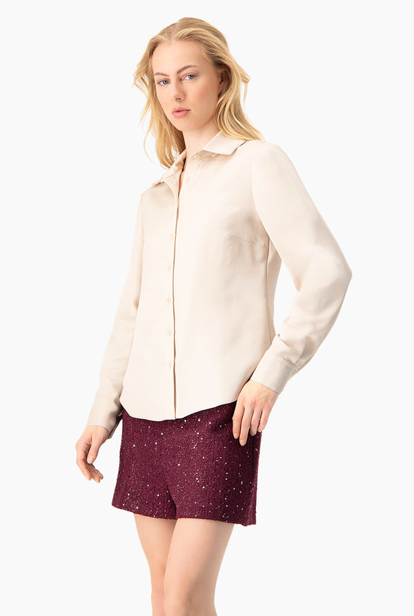 Blusa lisa camisera