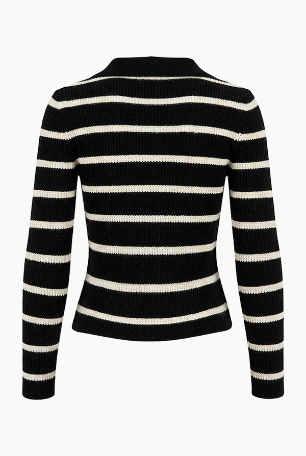 Blusa tejida de cuello