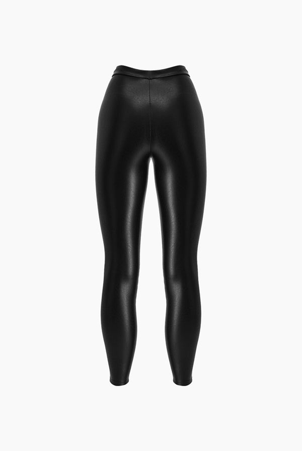 Legging PU Stretchy Negro