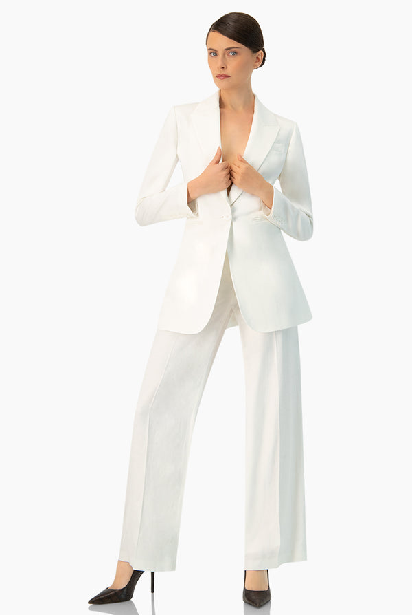 Pantalon liso amplio