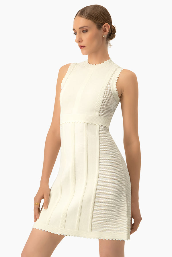 Vestido Pointelle