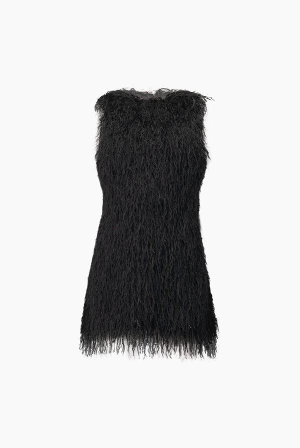 Vestido Corto Negro Elegante