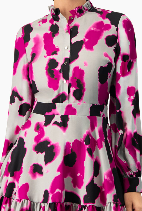 Vestido Corto Multicolor Casual