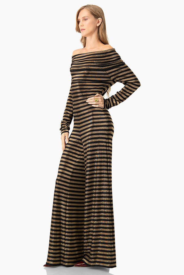 Jumpsuit de escote tipo bardot