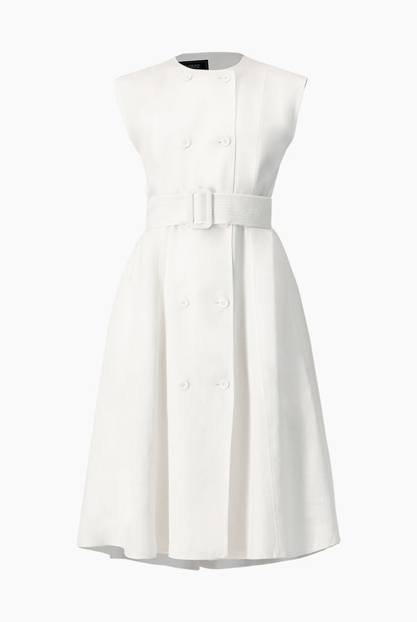 Vestido largo hombro caido