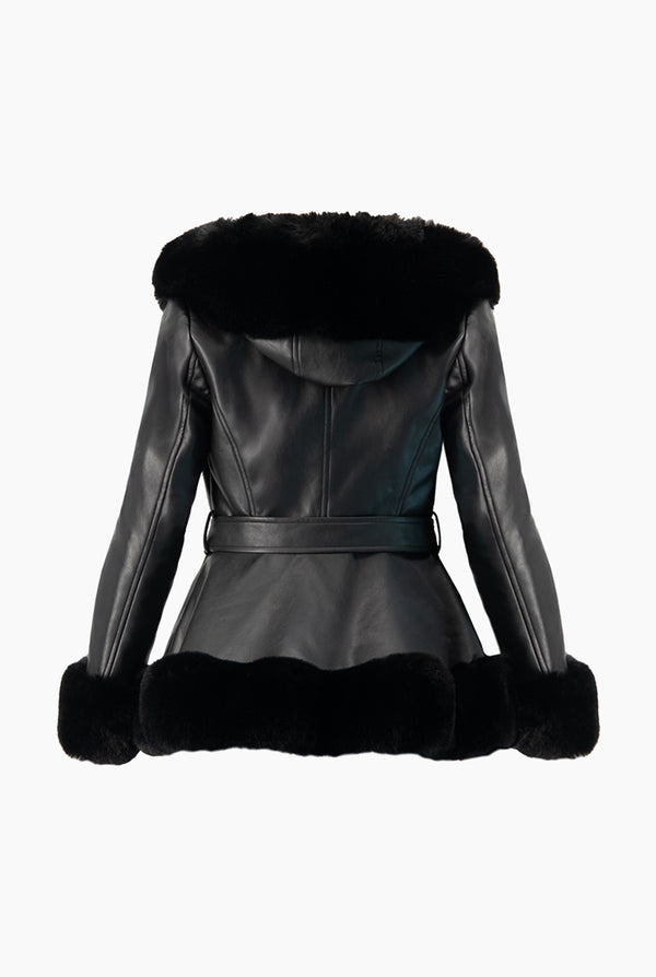 Chamarra Pleather