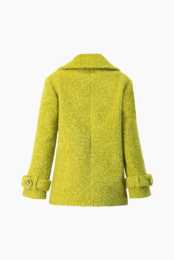 Abrigo Verde Maxi Solapa