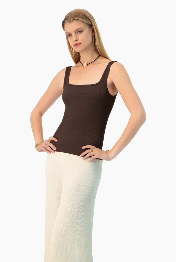 Suéter Cropped Franjas