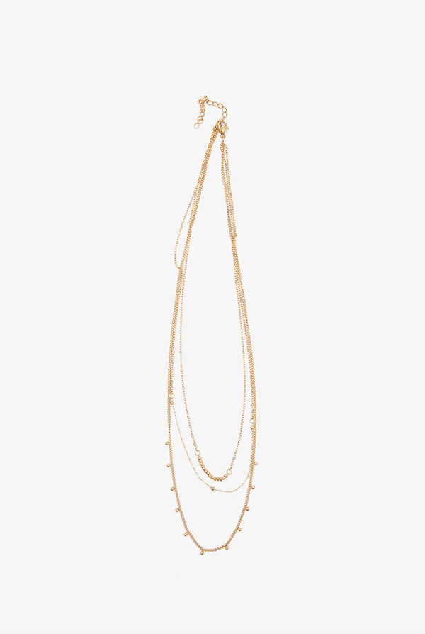 Collar Golden Beads
