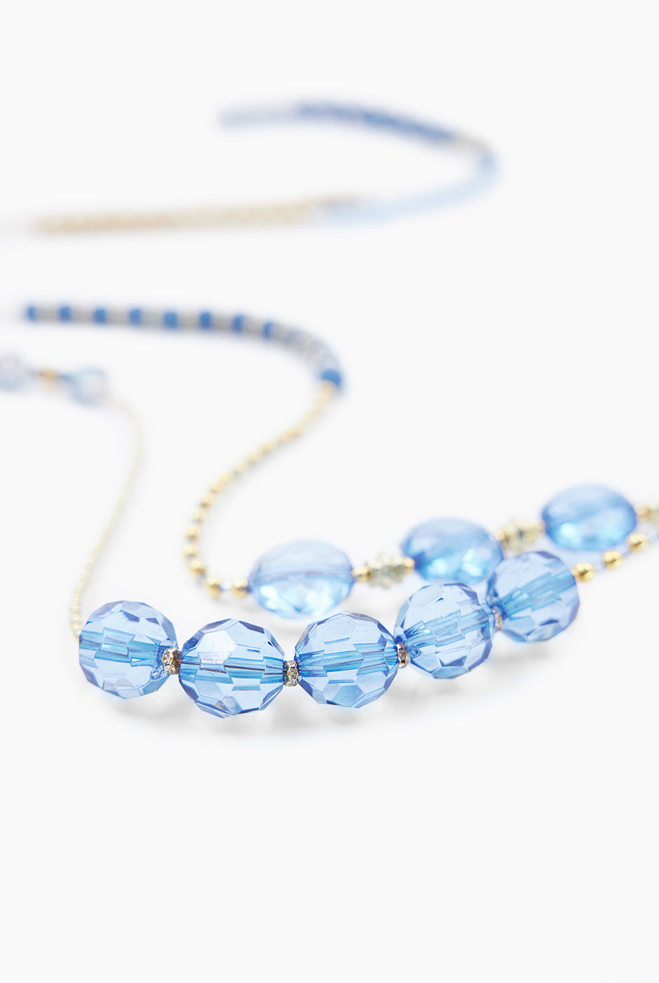 Collar Golden Blue