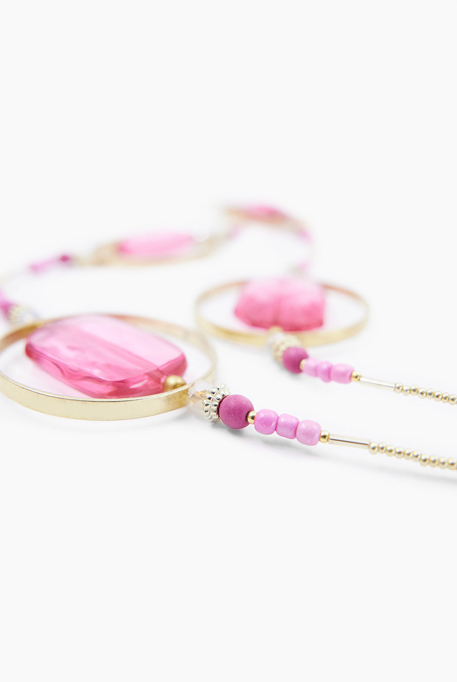 Collar Largo Hoops