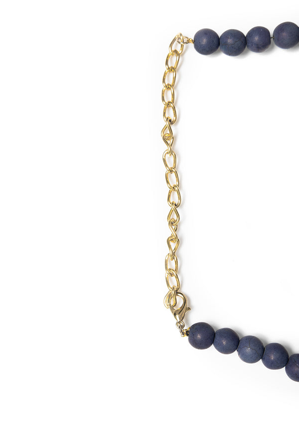 Collar Blue Braided