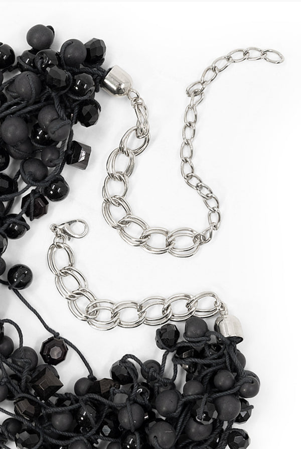 Collar Duo Black Bohemio