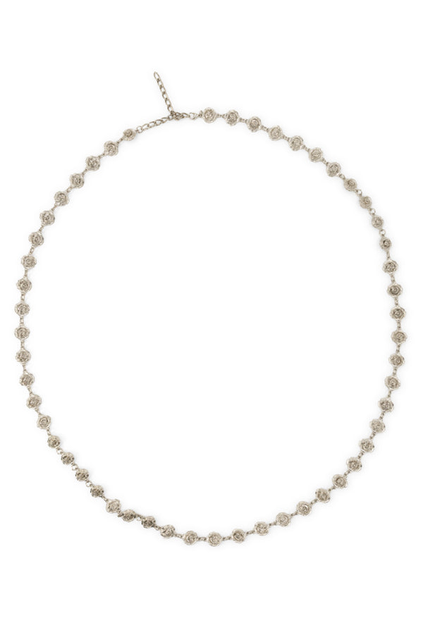 Collar Silver Roses