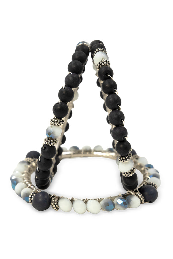 Set Pulseras Navy Grace