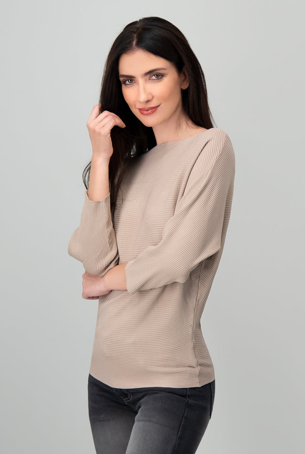 Blusa canale manga 3/4  kimono