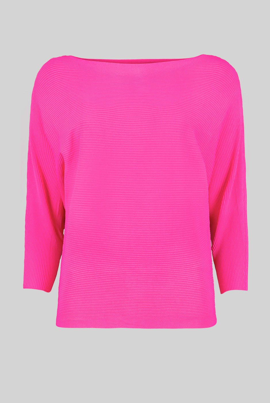 Blusa canale manga 3/4  kimono Fucsia