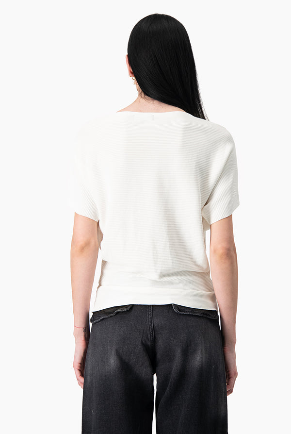 Blusa básica manga corta