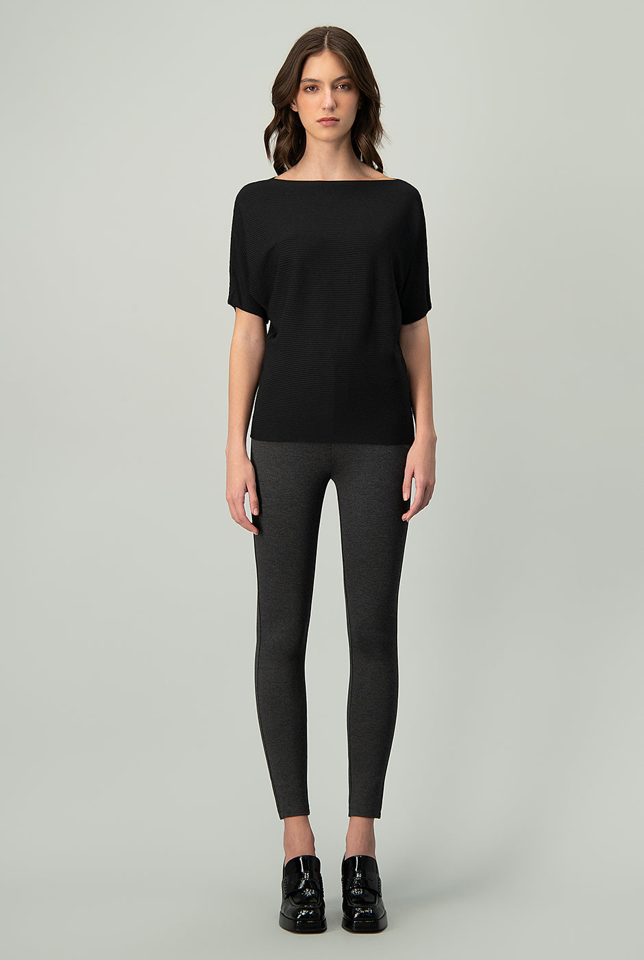Blusa básica manga corta