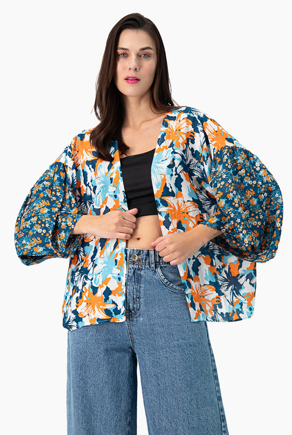 Kimono Corto Floral