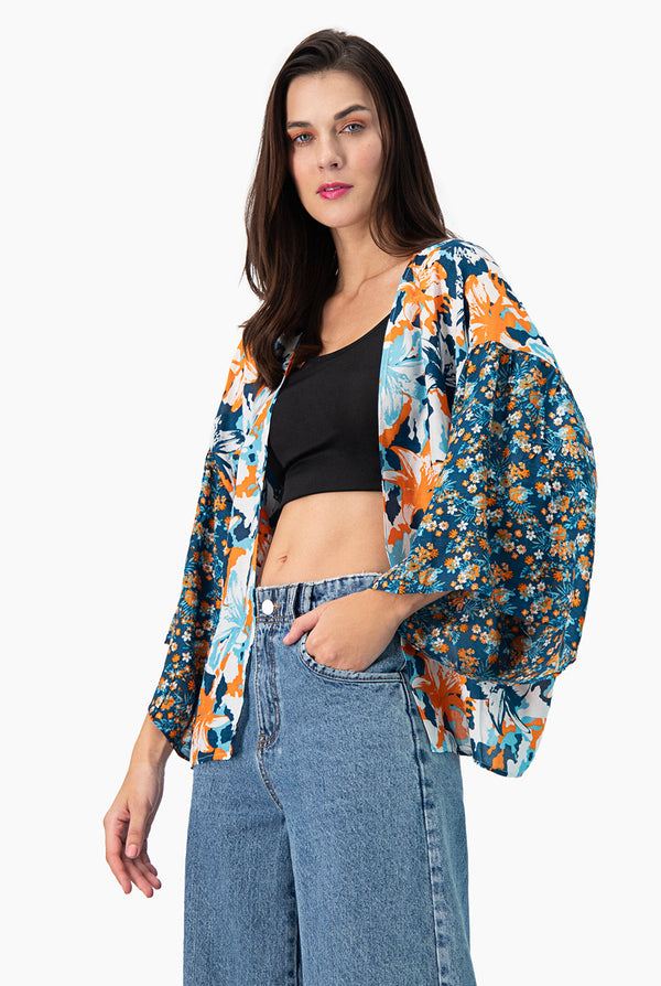 Kimono Corto Floral