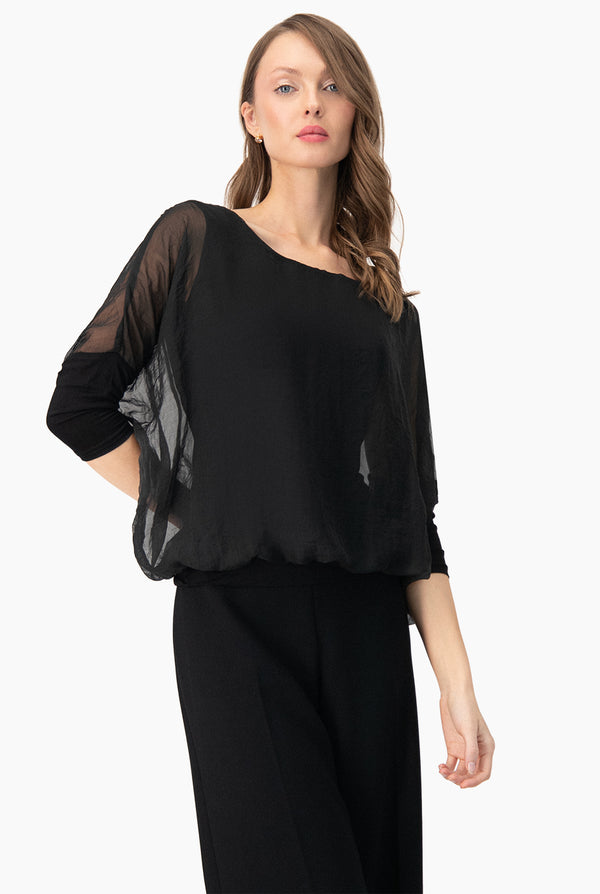 Blusa Holgada Gasa