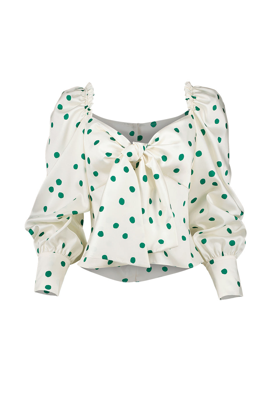 Blusa corta y amarre en pecho