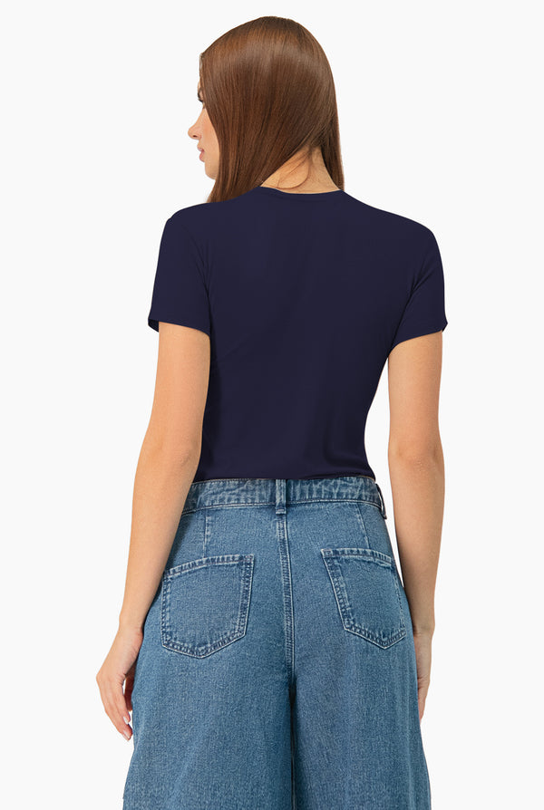 Playera Básica Azul Marino