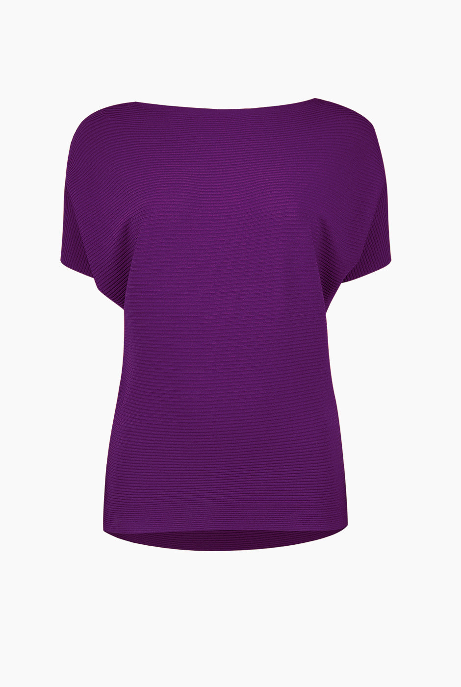 Blusa manga corta color magenta