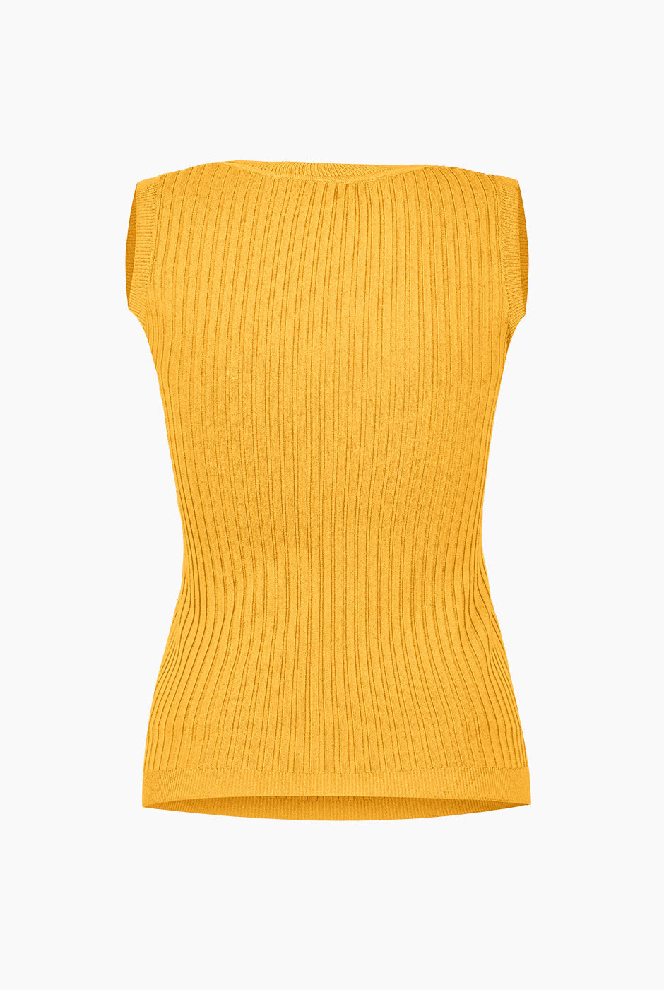 Blusa sin mangas color cobre