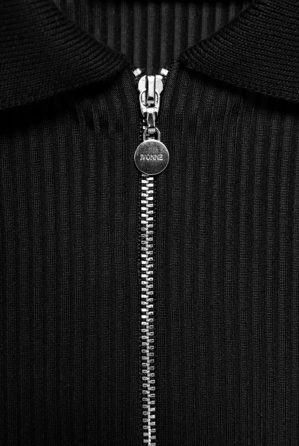 Blusa de cuello y manga con puños