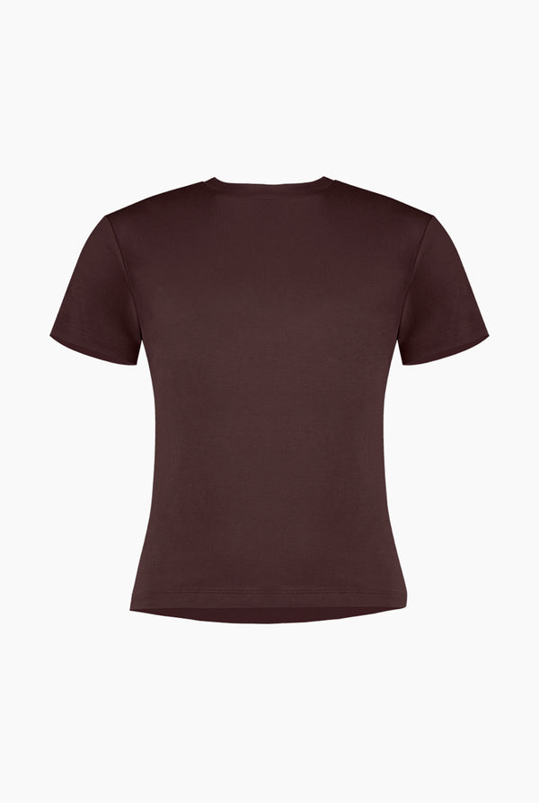 Playera basica lisa manga corta