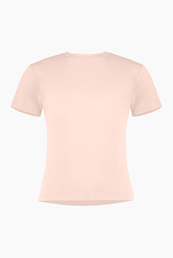Playera basica lisa manga corta