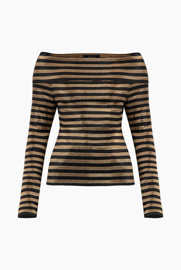 Blusa escote barbot