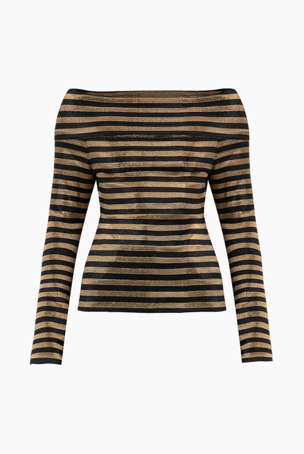 Blusa escote barbot