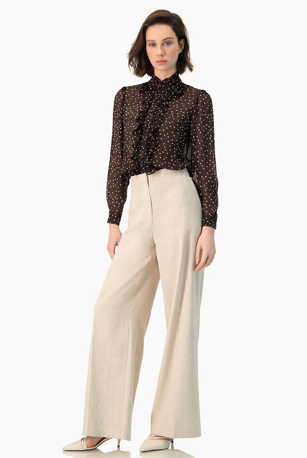 Blusa Ivonne con volantes