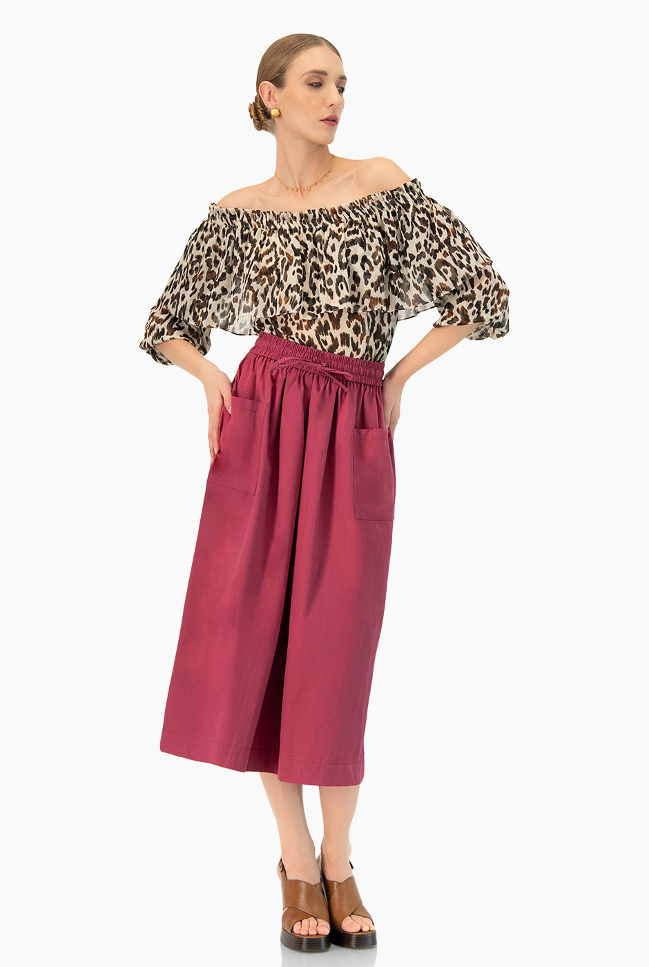 Falda Semi-Circular