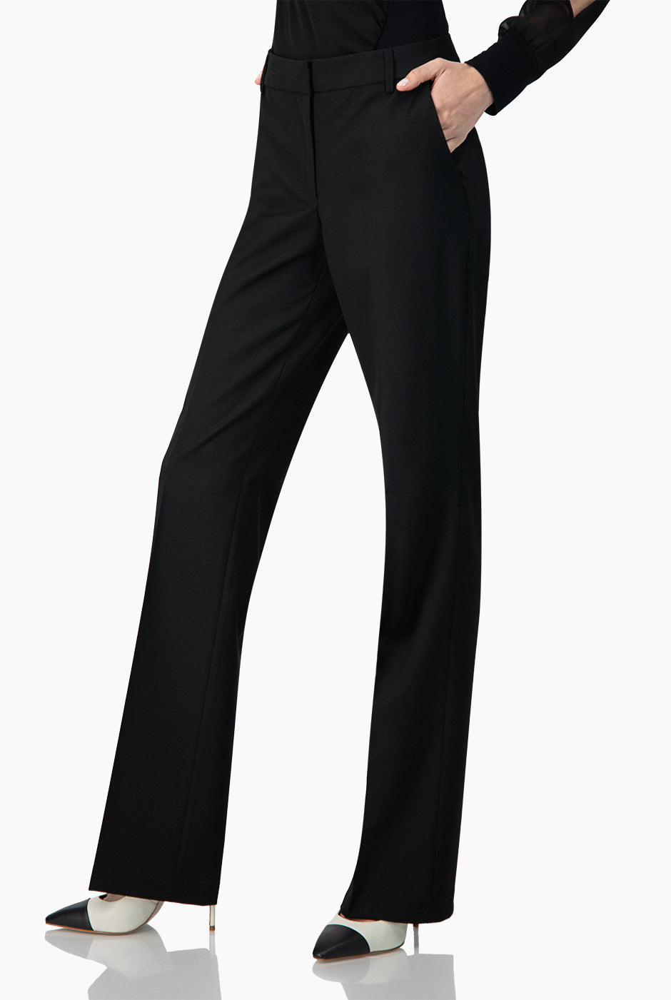 Pantaln recto presillas