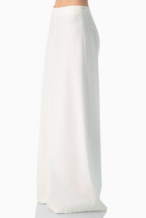 Pantalon liso tipo palazzo