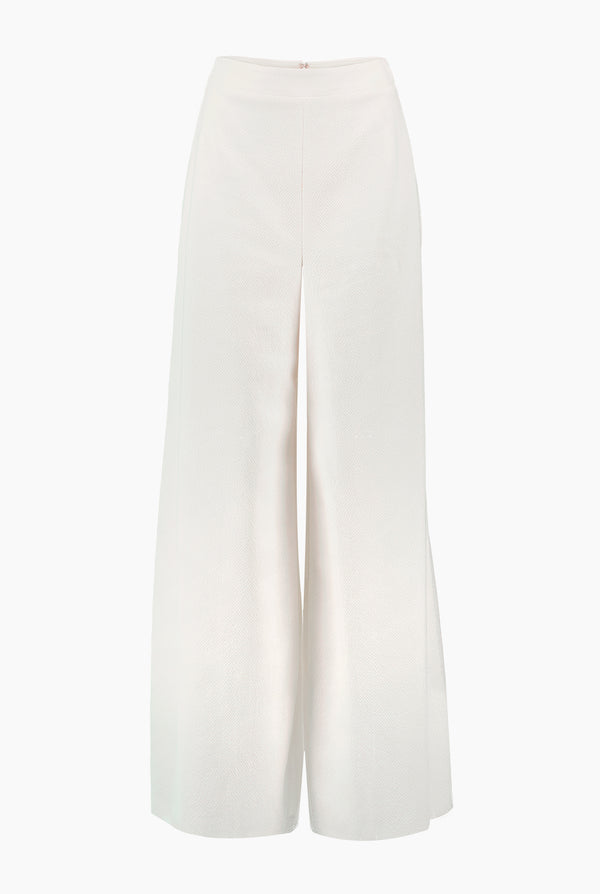 Pantalon liso tipo palazzo