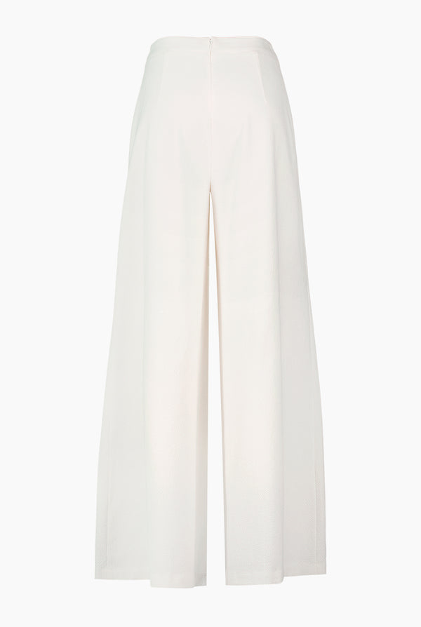Pantalon liso tipo palazzo