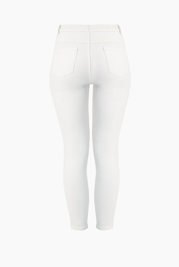 Jeans skinny blanco