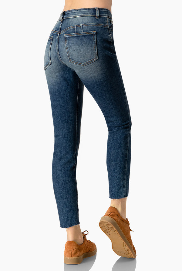 Jeans Skinny Azul Mezclilla