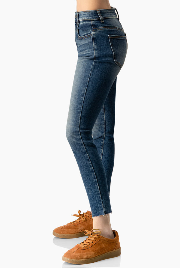 Jeans Skinny Azul Denim Ivonne