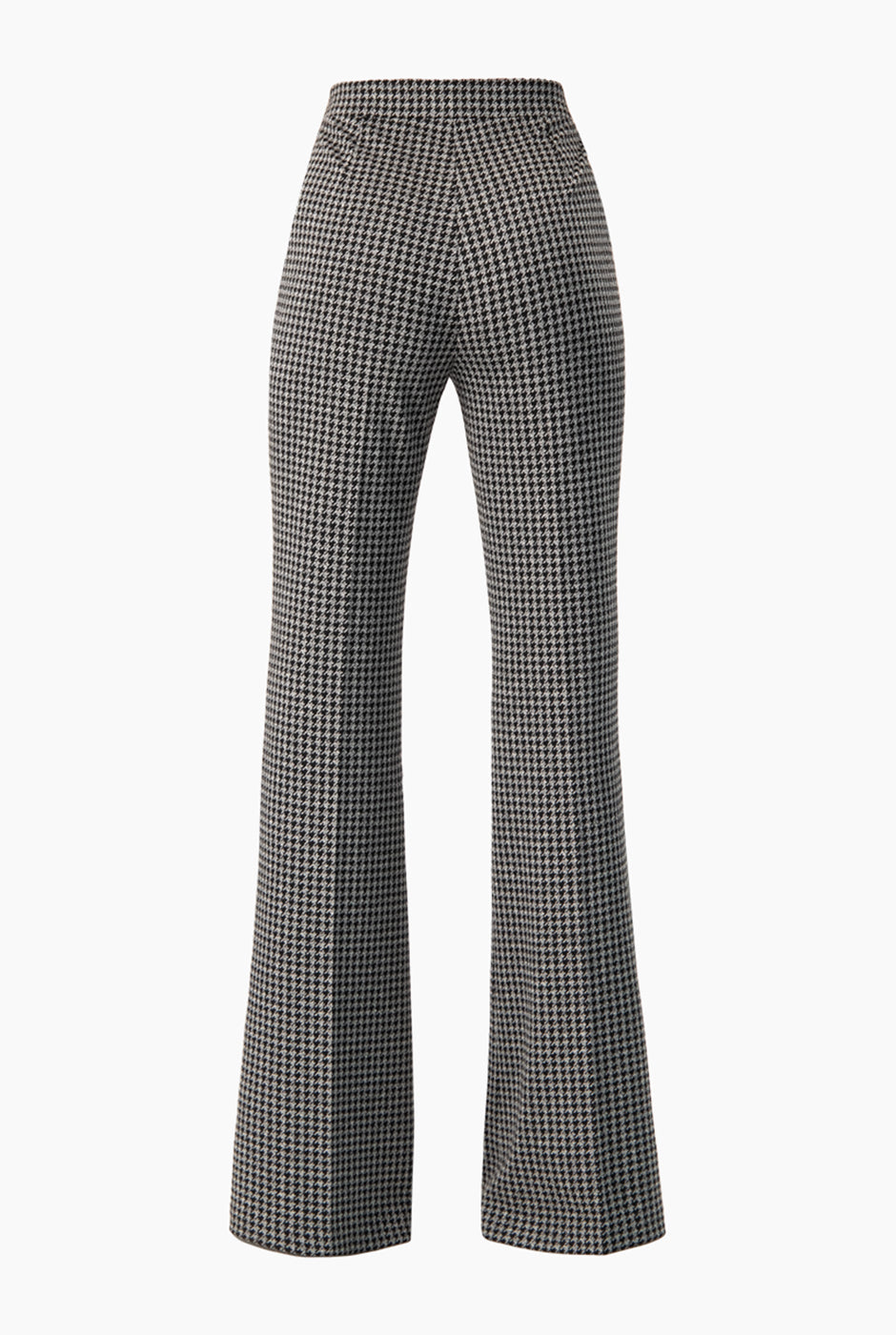 Pantalón acampanado negro sin bolsillos